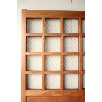 白木 升格子蔵戸　W0271 