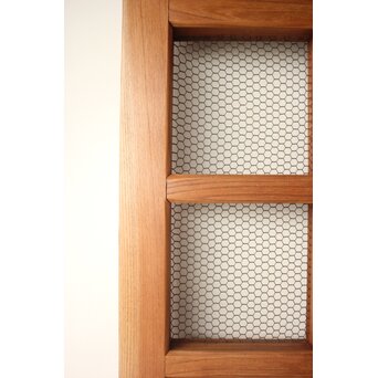 白木 升格子蔵戸　W0271 