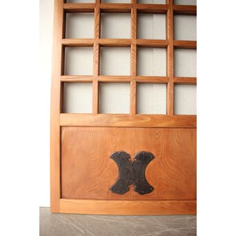 白木 升格子蔵戸　W0271 