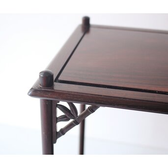 京都 洛凰 松田茂 唐木違棚　X652 