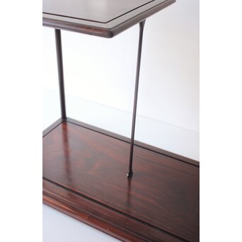 京都 洛凰 松田茂 唐木違棚　X652 