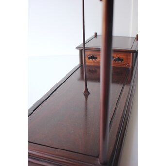 京都 洛凰 松田茂 唐木違棚　X652 