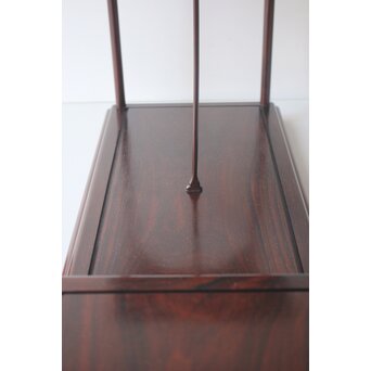 京都 洛凰 松田茂 唐木違棚　X652 