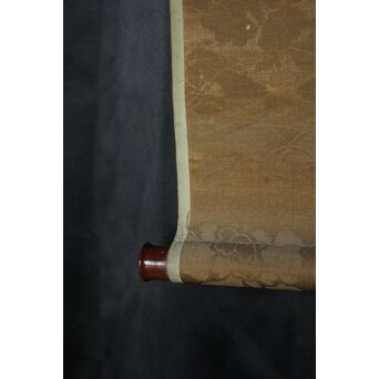 建部凌岱 寒葉斎 竹図 紙本掛軸　Z966 