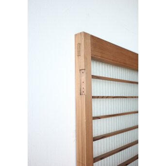 銀モールガラス雪隠戸 2枚1組　GD0360 