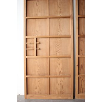 銀モールガラス雪隠戸 2枚1組　GD0360 