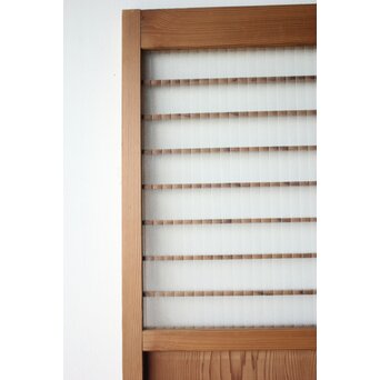 銀モールガラス雪隠戸 2枚1組　GD0360 