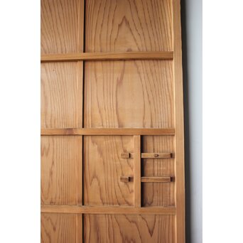 銀モールガラス雪隠戸 2枚1組　GD0360 