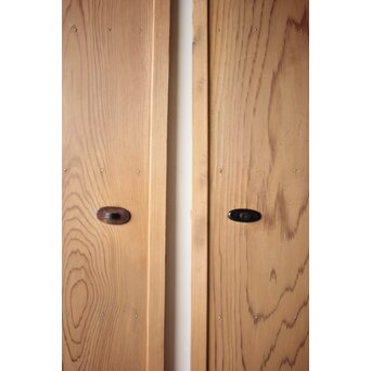 銀モールガラス雪隠戸 2枚1組　GD0360 