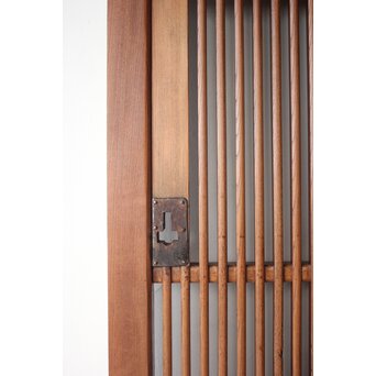 丸桟格子蔵戸　W0272 