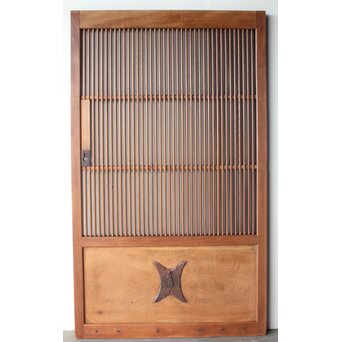 丸桟格子蔵戸　W0272