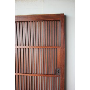 丸桟格子蔵戸　W0272 