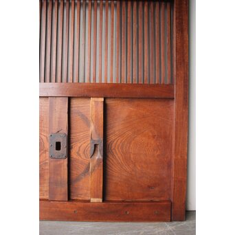 丸桟格子蔵戸　W0272 