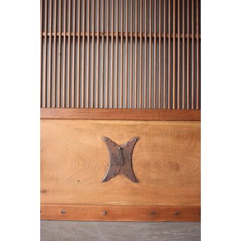 丸桟格子蔵戸　W0272 