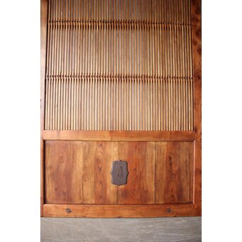 ワケあり 幅広格子蔵戸　W0273 