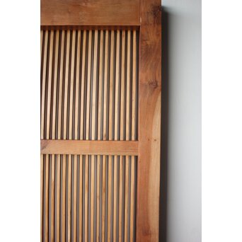 ワケあり 幅広格子蔵戸　W0273 