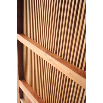 ワケあり 幅広格子蔵戸　W0273 