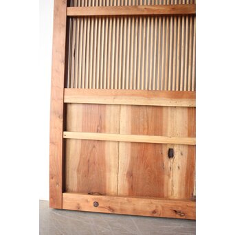 ワケあり 幅広格子蔵戸　W0273 