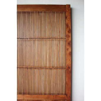 ワケあり 幅広格子蔵戸　W0273 