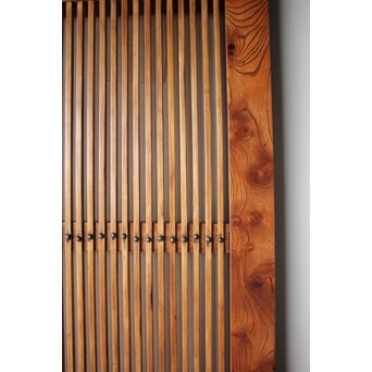 ワケあり 幅広格子蔵戸　W0273 