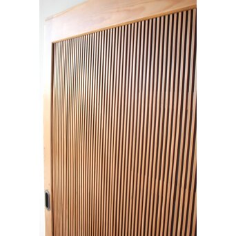 白木格子蔵戸　W0275 