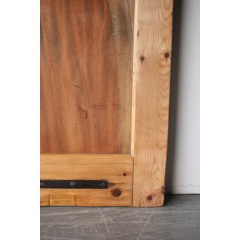 白木格子蔵戸　W0275 