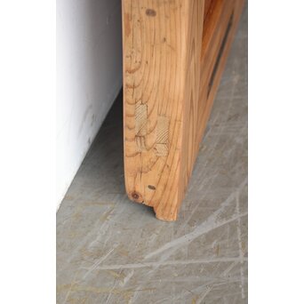 白木格子蔵戸　W0275 