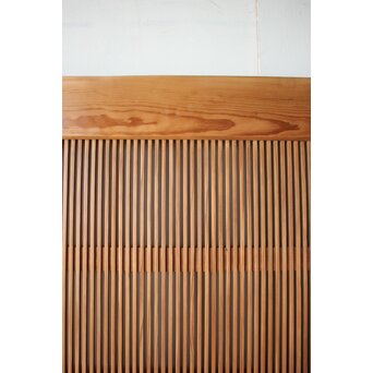 白木格子蔵戸　W0275 