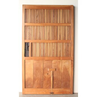 白木格子蔵戸 W0276 ウラ