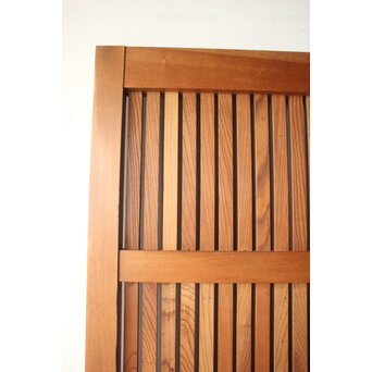 白木格子蔵戸 W0276 