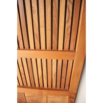 白木格子蔵戸 W0276 