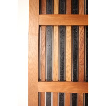 白木格子蔵戸 W0276 