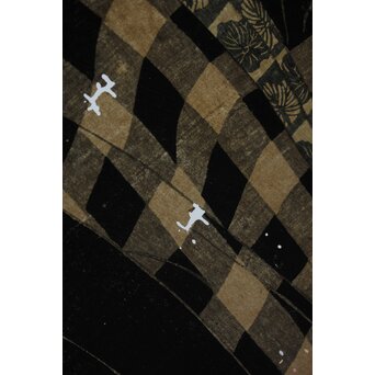 木版画 豊国 三代 生月鯨太左衛門 　2枚続 浮世絵 相撲　Z969 