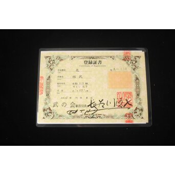 林武 花図額装　Z970 