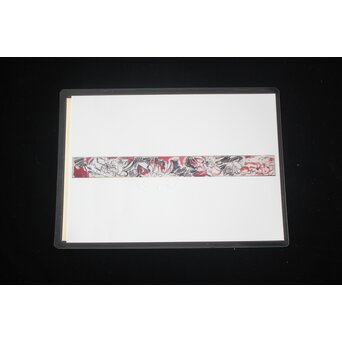 林武 花図額装　Z970 