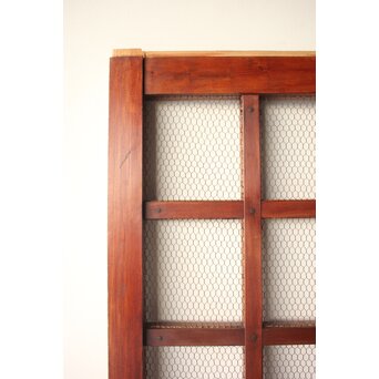 欅の升格子蔵戸　W0278 