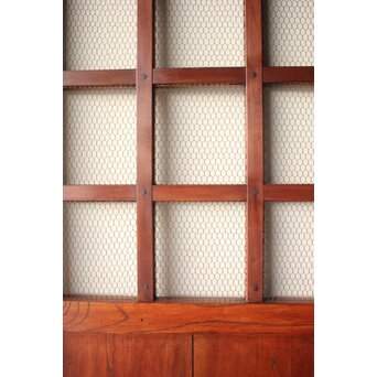 欅の升格子蔵戸　W0278 