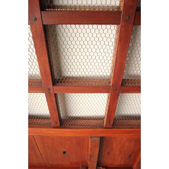 欅の升格子蔵戸　W0278 