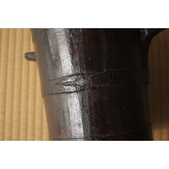 栗本夏樹 漆桶　Q414 