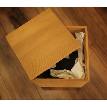 栗本夏樹 漆桶　Q414 