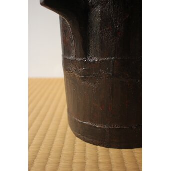 栗本夏樹 漆桶　Q414 