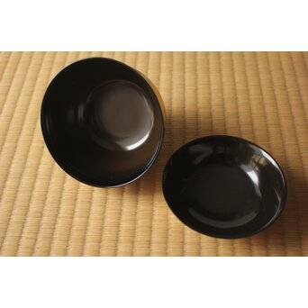 魯山人写 日月椀 8客　Q415 