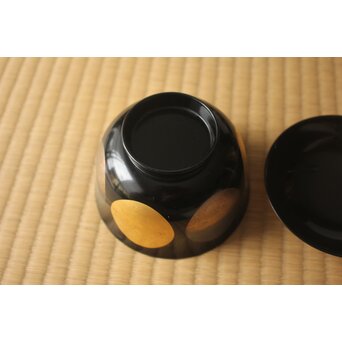 魯山人写 日月椀 8客　Q415 