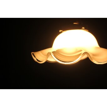 古手 ひらひらシェードのペンダント照明　A0577 