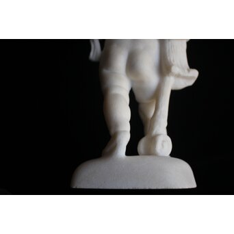 小倉右一郎 大理石彫刻 子供　X653 