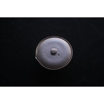 六代 高橋道八 南蛮手 宝瓶 建仁寺急須塚建立記念作品 共箱 共布　P657