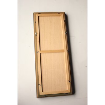 藤井勘圿 藤井勘介 現代作家 蓮 額装　Z975 