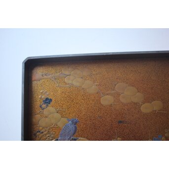 時代蒔絵硯箱　Q416 