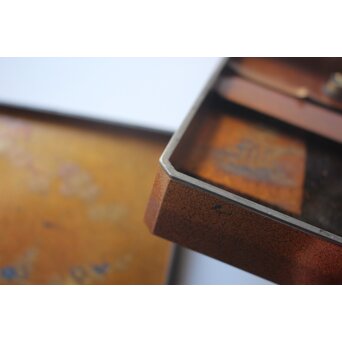 時代蒔絵硯箱　Q416 