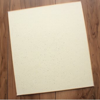 山口蓬春 花図 色紙　Z979 